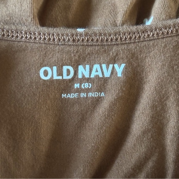 Old Navy brown heart print tee shirt dress in size M - Picture 5 of 6